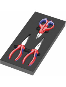 9780 Wkładka piankowa z 3 szczypcami KNIPEX