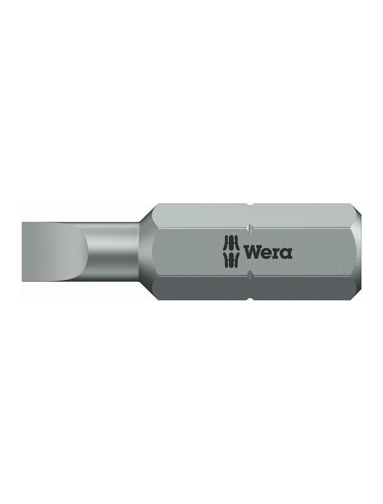 800/1 Z BIT 1/4" PŁASKI 0.5X3.0X25 (10) /WERA/ 800/1 Z BIT 1/4" PŁASKI 0.5X3.0X25 (10) /WERA/