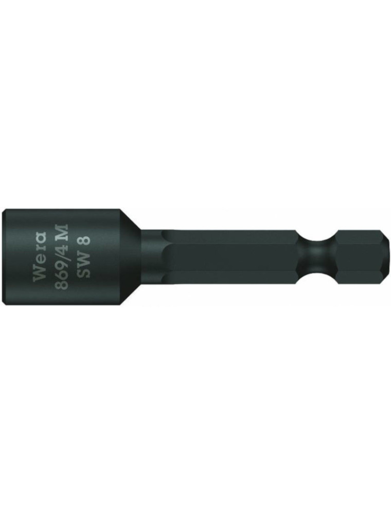 869/4 M KOŃCÓWKA NASADOWA MAGNETYCZNA 1/4" 8X50 869/4 M KOŃCÓWKA NASADOWA MAGNETYCZNA 1/4" 8X50