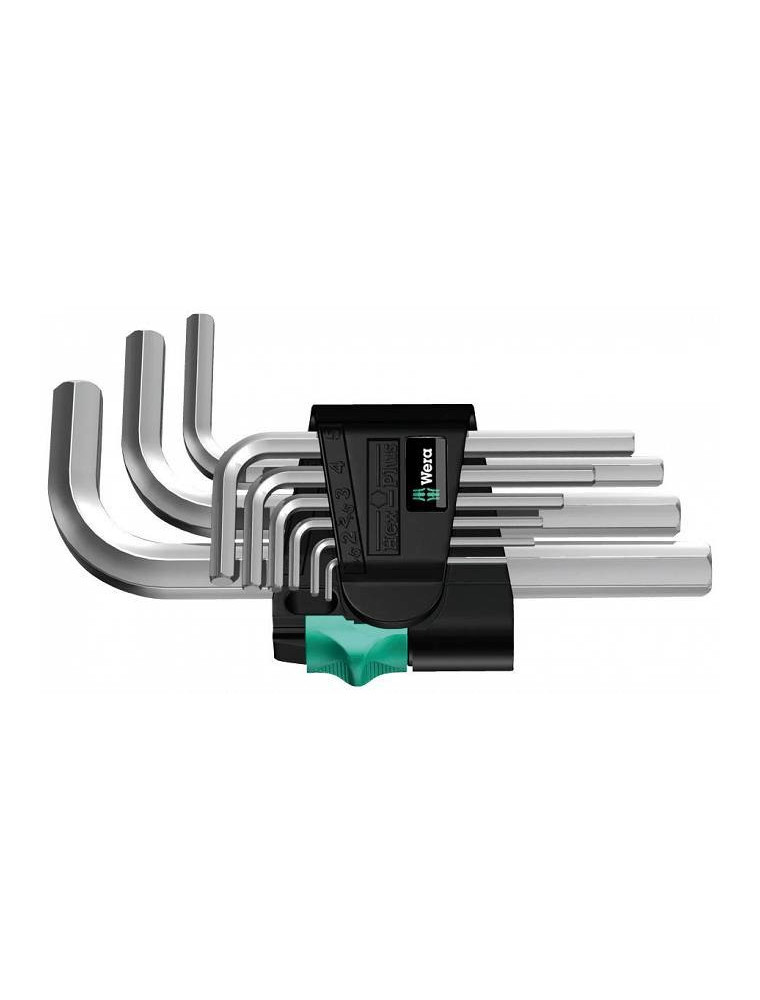 950/9 Hex-Plus 5 Zestaw kluczy trzpieniowych krótk 950/9 Hex-Plus 5 Zestaw kluczy trzpieniowych krótk