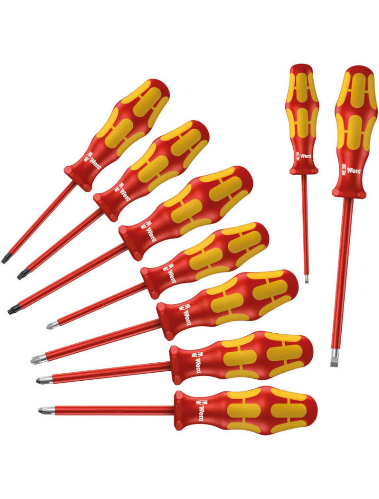 ZESTAW WKRĘTAKÓW VDE PH PZ PZ/S TX PŁ (9) /WERA/ ZESTAW WKRĘTAKÓW VDE PH PZ PZ/S TX PŁ (9) /WERA/