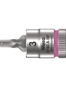 8740 A HF NASADKA 1/4" ZYKLOP HEX3x28MM /WERA/