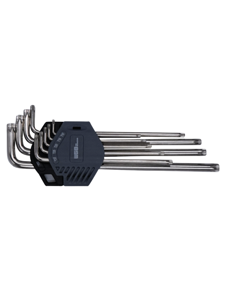 ZESTAW KLUCZY TRZPIENIOWYCH TORX TX10-TX50 ZESTAW KLUCZY TRZPIENIOWYCH TORX TX10-TX50