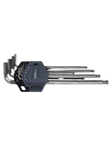 ZESTAW KLUCZY TRZPIENIOWYCH HEX Z KULKĄ 1,5-10MM