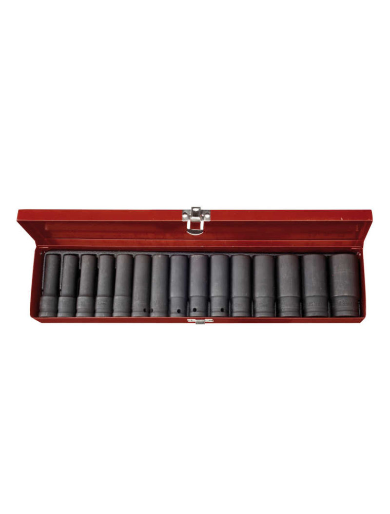ZESTAW NASADEK MASZYNOWYCH 1/2" DŁUGICH 10-30MM ZESTAW NASADEK MASZYNOWYCH 1/2" DŁUGICH 10-30MM