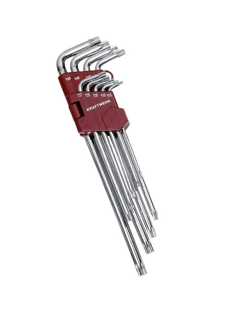 ZESTAW KLUCZY TRZPIENIOWYCH TORX XXL T10-T50 9CZ ZESTAW KLUCZY TRZPIENIOWYCH TORX XXL T10-T50 9CZ
