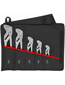 Zestaw szczypco-kluczy w etui 125/150/180/250/300