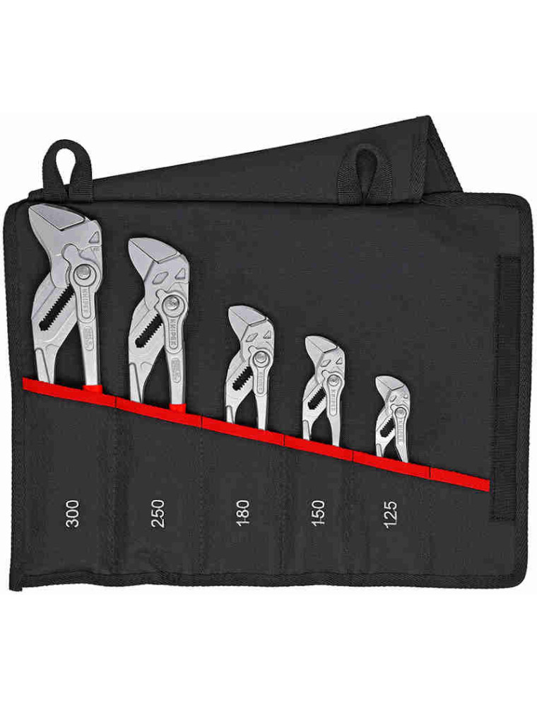 Zestaw szczypco-kluczy w etui 125/150/180/250/300 Zestaw szczypco-kluczy w etui 125/150/180/250/300