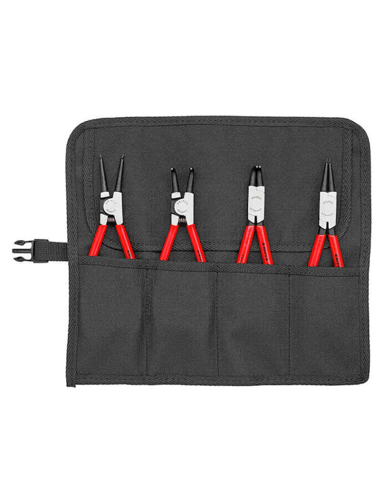 Zestaw 4 szczypiec A2-J2-A21-J21 w etui zwijanym Zestaw 4 szczypiec A2-J2-A21-J21 w etui zwijanym