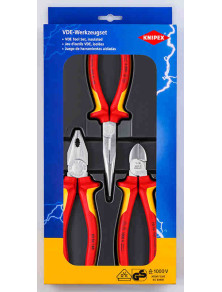 Zestaw 3 szczypiec izolowanych Elektro Set