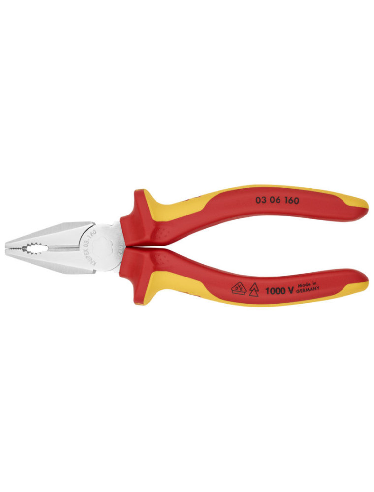 Szczypce uniwersalne 160mm VDE 2K Szczypce uniwersalne 160mm VDE 2K