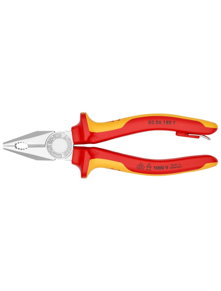 Szczypce uniwersalne 180mm VDE 2K blister Szczypce uniwersalne 180mm VDE 2K blister
