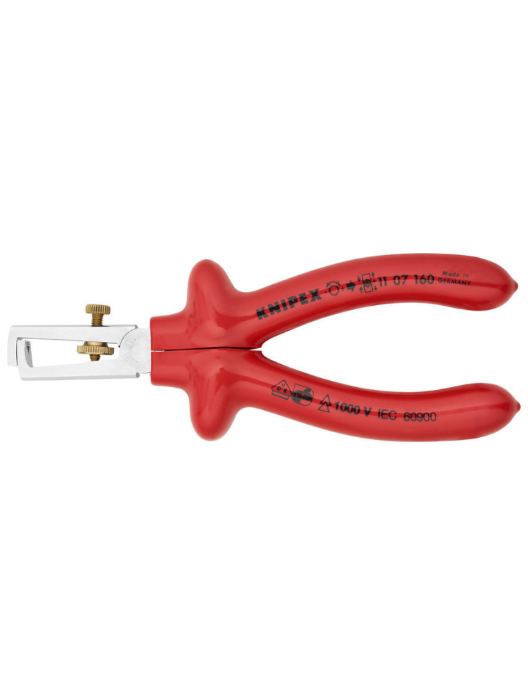 Szczypce czołowe do ściągania izolacji 160mm VDE Szczypce czołowe do ściągania izolacji 160mm VDE