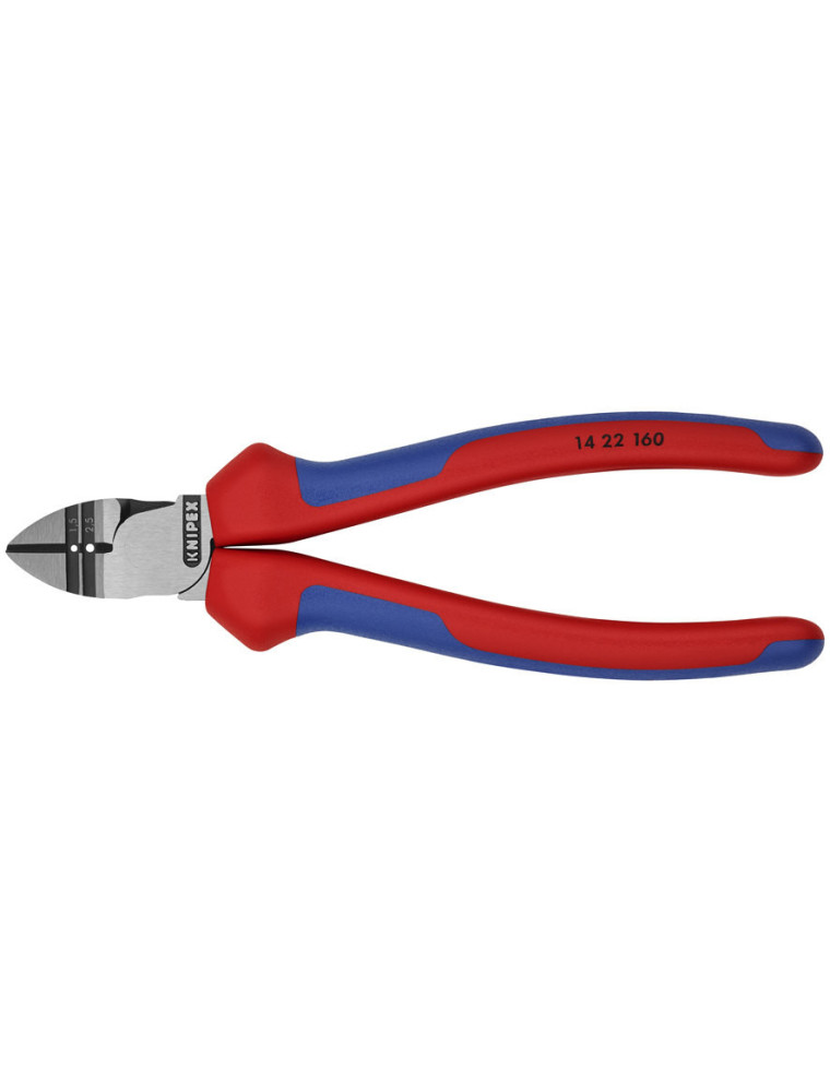 Szczypce tnące boczne do ściągania izolacji 160mm Szczypce tnące boczne do ściągania izolacji 160mm