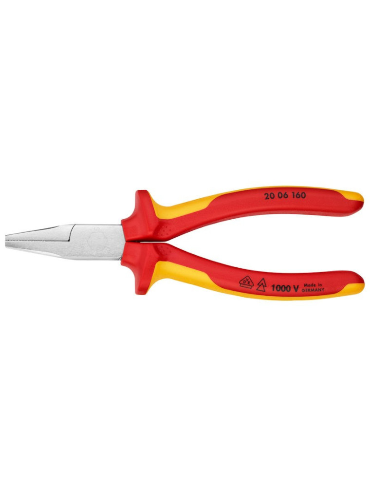 Szczypce płaskie 160mm VDE Szczypce płaskie 160mm VDE