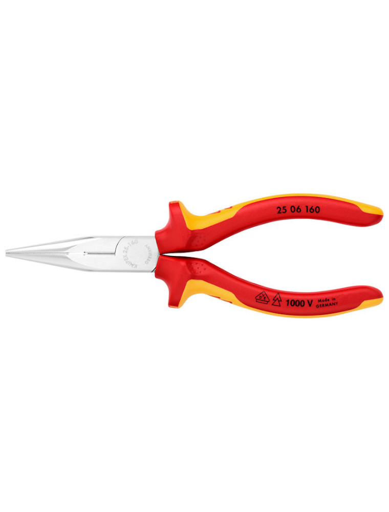 Szczypce tnące półokrągłe 160mm 2K VDE Szczypce tnące półokrągłe 160mm 2K VDE