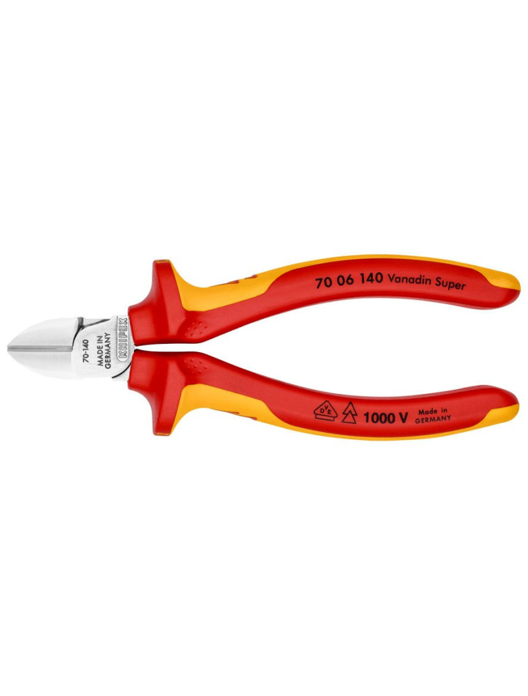 Szczypce tnące boczne 140mm VDE Szczypce tnące boczne 140mm VDE
