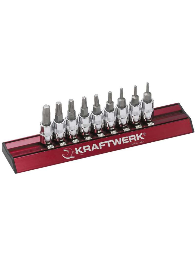 ZESTAW NASADEK TORX5 MAGALU 1/4" TS8-TS40 (9) ZESTAW NASADEK TORX5 MAGALU 1/4" TS8-TS40 (9)