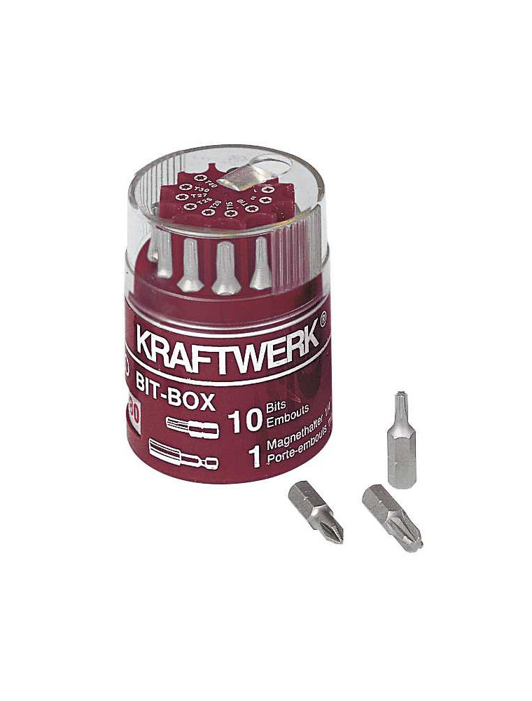 ZESTAW BITÓW 1/4" BIT-BOX (11) ZESTAW BITÓW 1/4" BIT-BOX (11)