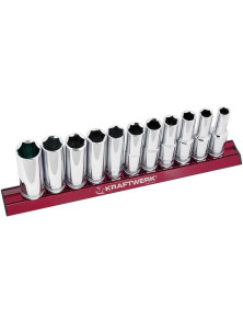 ZESTAW NASADEK DŁUGICH MAGALU 1/2" 10-22 (12)