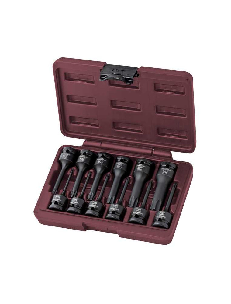 ZESTAW NASADEK 1/2" MASZYNOWYCH TORX T10-T70 (12) ZESTAW NASADEK 1/2" MASZYNOWYCH TORX T10-T70 (12)