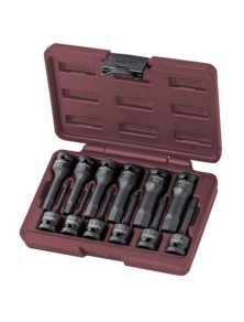 ZESTAW NASADEK 1/2" MASZYNOWYCH HEX 3-HEX 17 (12)
