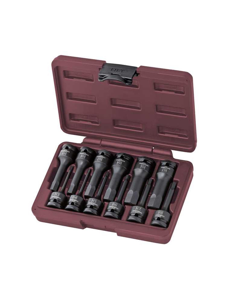 ZESTAW NASADEK 1/2" MASZYNOWYCH HEX 3-HEX 17 (12) ZESTAW NASADEK 1/2" MASZYNOWYCH HEX 3-HEX 17 (12)