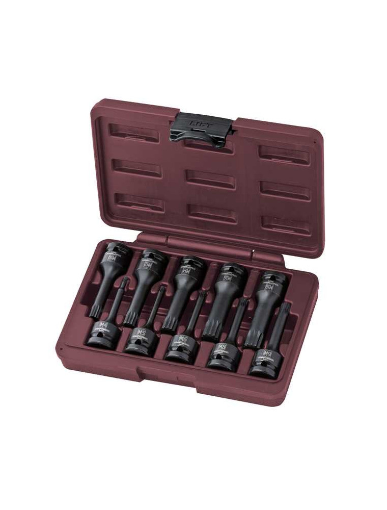 ZESTAW NASADEK MASZYNOWYCH 1/2" XZN M4-M18 (10) ZESTAW NASADEK MASZYNOWYCH 1/2" XZN M4-M18 (10)