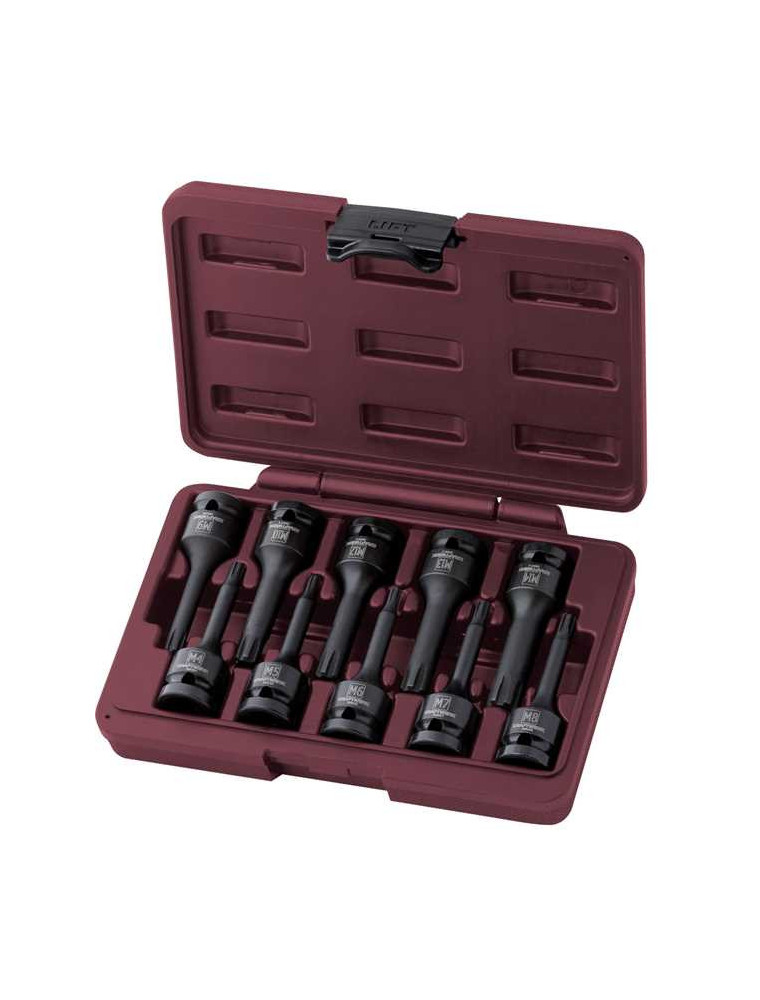 ZESTAW NASADEK MASZYNOWYCH 1/2" RIBE RM4-RM14 (10) ZESTAW NASADEK MASZYNOWYCH 1/2" RIBE RM4-RM14 (10)