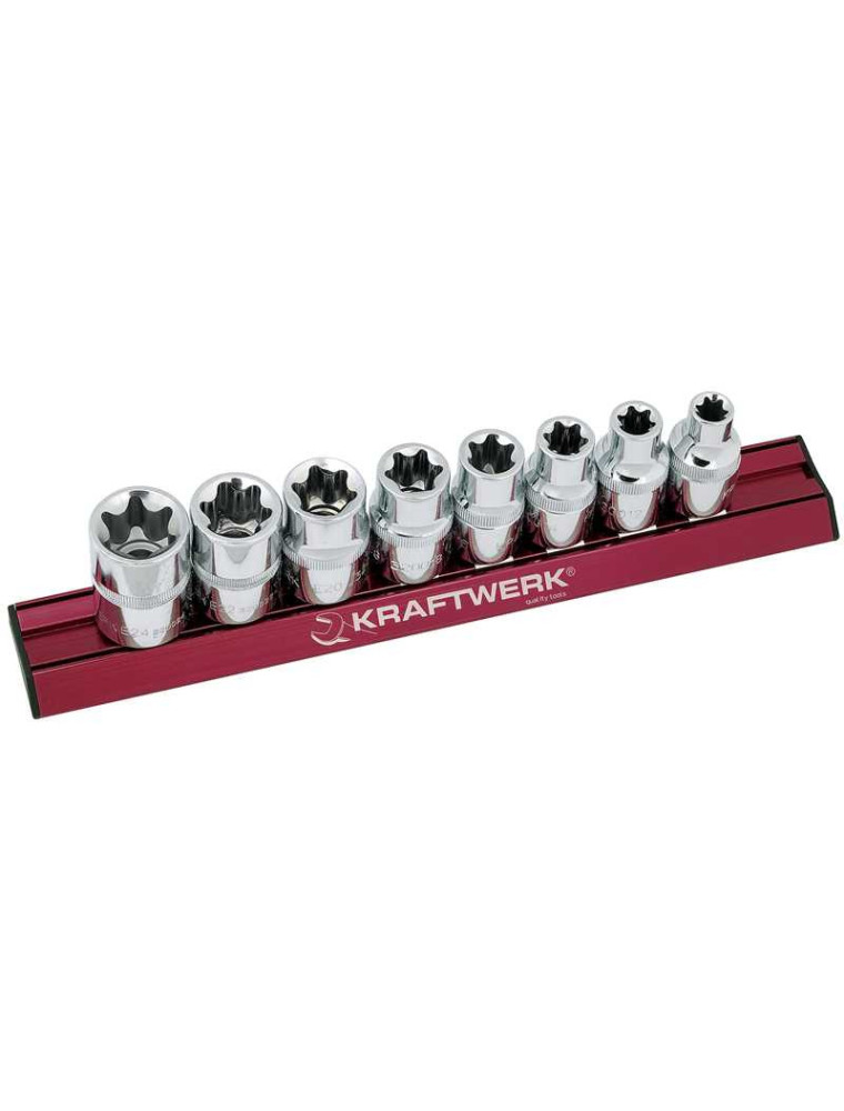 ZESTAW NASADEK MAGALU 1/2" E10-E24 (8) /KRAFTWERK/ ZESTAW NASADEK MAGALU 1/2" E10-E24 (8) /KRAFTWERK/
