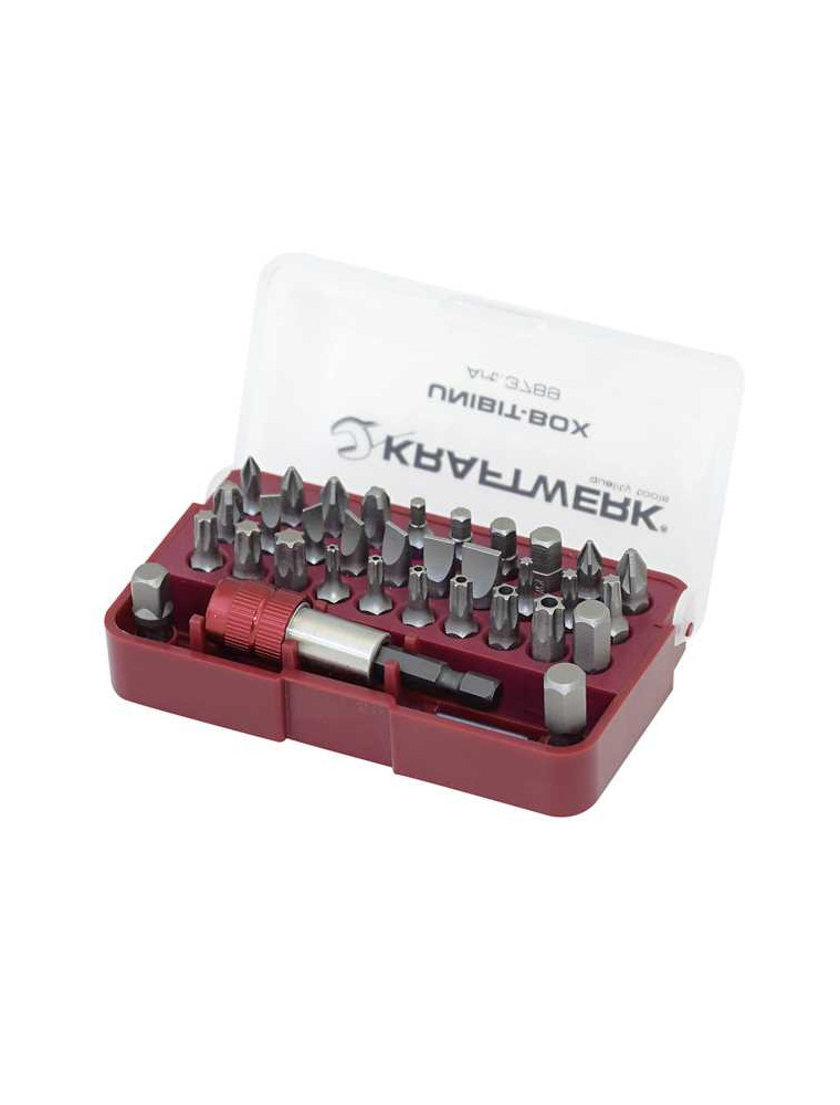 ZESTAW BITÓW 1/4"x25MM UNIBIT (33) /KRAFTWERK/ ZESTAW BITÓW 1/4"x25MM UNIBIT (33) /KRAFTWERK/