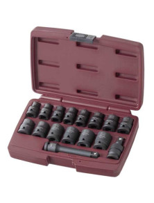 ZESTAW NASADEK MASZYNOWYCH 1/2" 10-24MM (16)