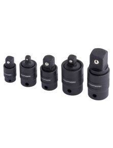 ZESTAW PRZEGUBÓW MASZYNOWYCH 1/4"-3/4" 5 EL.