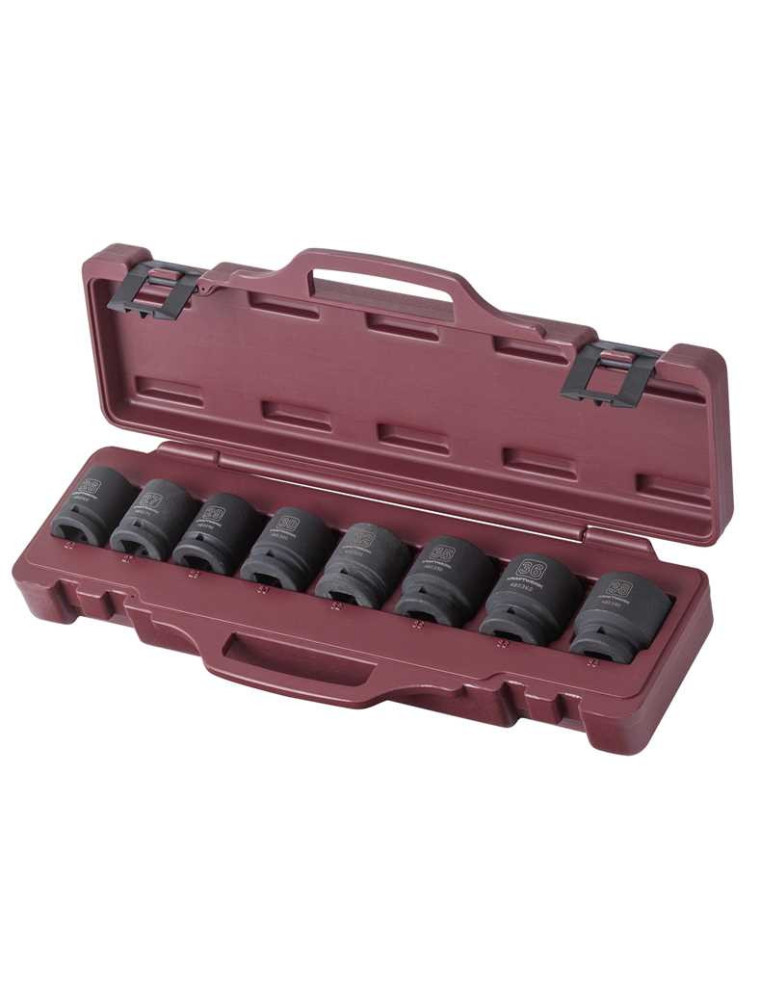 ZESTAW NASADEK MASZYNOWYCH 3/4" SW26-SW38 8szt ZESTAW NASADEK MASZYNOWYCH 3/4" SW26-SW38 8szt