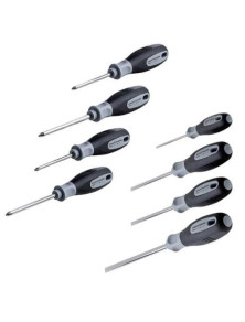 ZESTAW WKRĘTAKÓW PŁ+PH+PZ INOX (8) /KRAFTWERK/