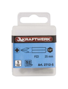 BIT STANDARD 1/4" PZ2X25MM 5SZT /KRAFTWERK/