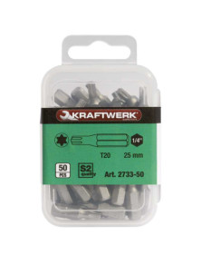BIT STANDARD 1/4" TX30X25MM 50SZT /KRAFTWERK/