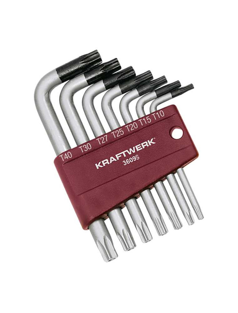 ZESTAW KLUCZY TORX T10-T40 (7) /KRAFTWERK/ ZESTAW KLUCZY TORX T10-T40 (7) /KRAFTWERK/