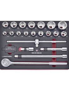 ZESTAW NASADEK 3/4" EVA3 (21)