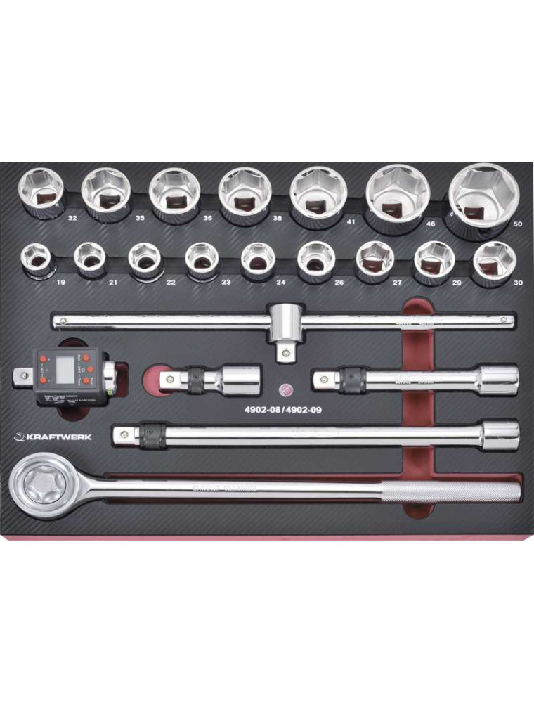 ZESTAW NASADEK 3/4" + MIERNIK 4081-341 EVA3 (22) ZESTAW NASADEK 3/4" + MIERNIK 4081-341 EVA3 (22)