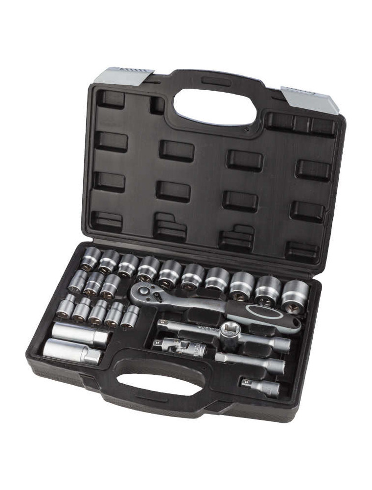 ZESTAW KLUCZY NASADOWYCH 3/8" BASIC+ (26) /WGB/ ZESTAW KLUCZY NASADOWYCH 3/8" BASIC+ (26) /WGB/