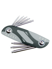ZESTAW KLUCZY SKŁADANYCH TORX TX9-TX40 (8) BASIC+
