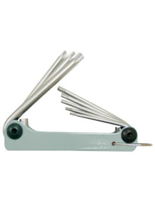 ZESTAW KLUCZY SKŁADANYCH TORX TP9-TP40 (8) BASIC+