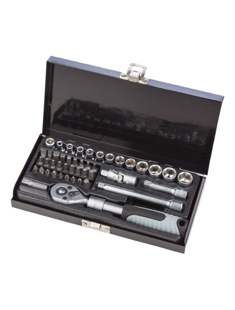 ZESTAW KLUCZY NASADOWYCH 1/4" BASIC+ (45) /WGB/ ZESTAW KLUCZY NASADOWYCH 1/4" BASIC+ (45) /WGB/