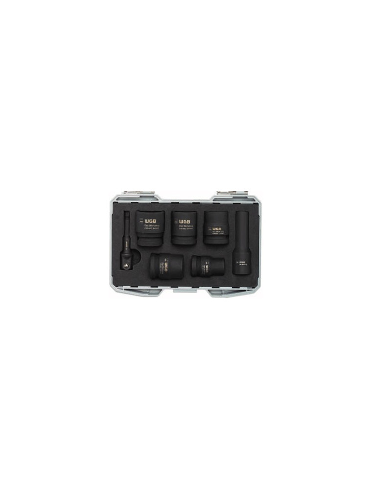 ZESTAW NASADEK MASZYNOWYCH 1/2" 13-24 (7) /WGB/ ZESTAW NASADEK MASZYNOWYCH 1/2" 13-24 (7) /WGB/
