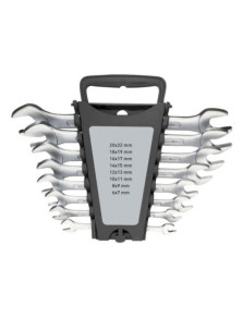 ZESTAW KLUCZY PŁASKICH 6-22 W UCHWYCIE BASIC+ (8)