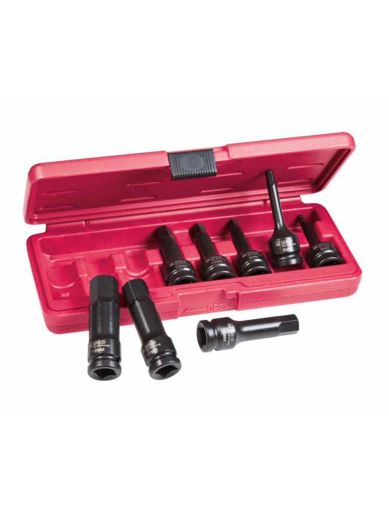 ZESTAW NASADEK MASZYNOWYCH 1/2" HEX 5-19 /WGB/ ZESTAW NASADEK MASZYNOWYCH 1/2" HEX 5-19 /WGB/