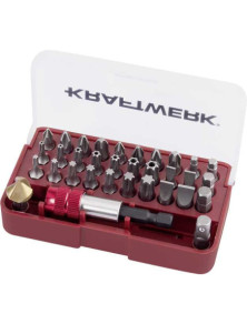 ZESTAW BITÓW 1/4" Z POGŁĘBIACZEM STOŻKOWYM (33)