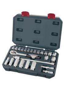 ZESTAW KLUCZY NASADOWYCH BASIC-LINE 3/8" (26)