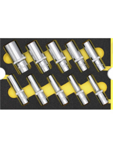 ZESTAW NASADEK 1/2" DŁUGICH W PIANCE (10) /WGB/